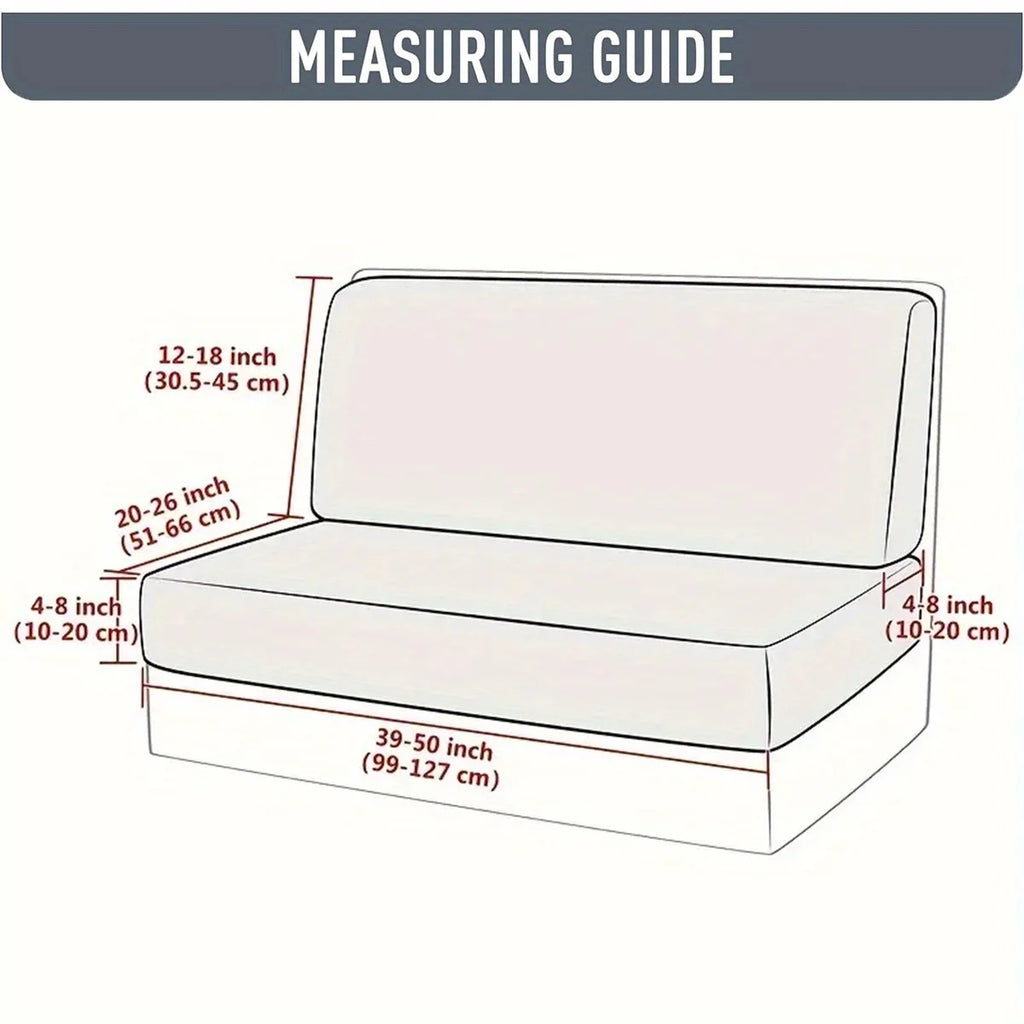 Housse de Fauteuil Jacquard Extensible Imperméable