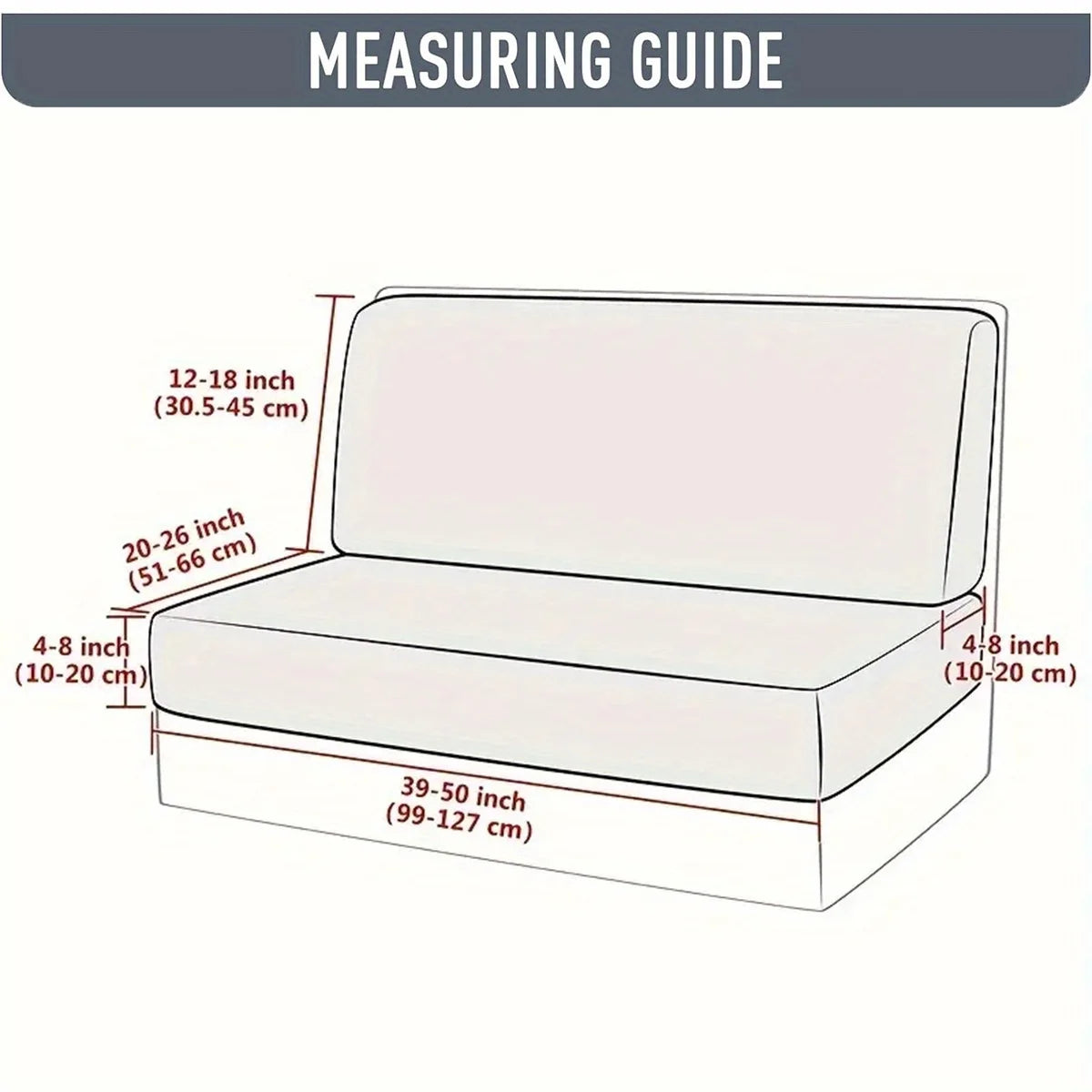 Housse de Fauteuil Jacquard Extensible Imperméable