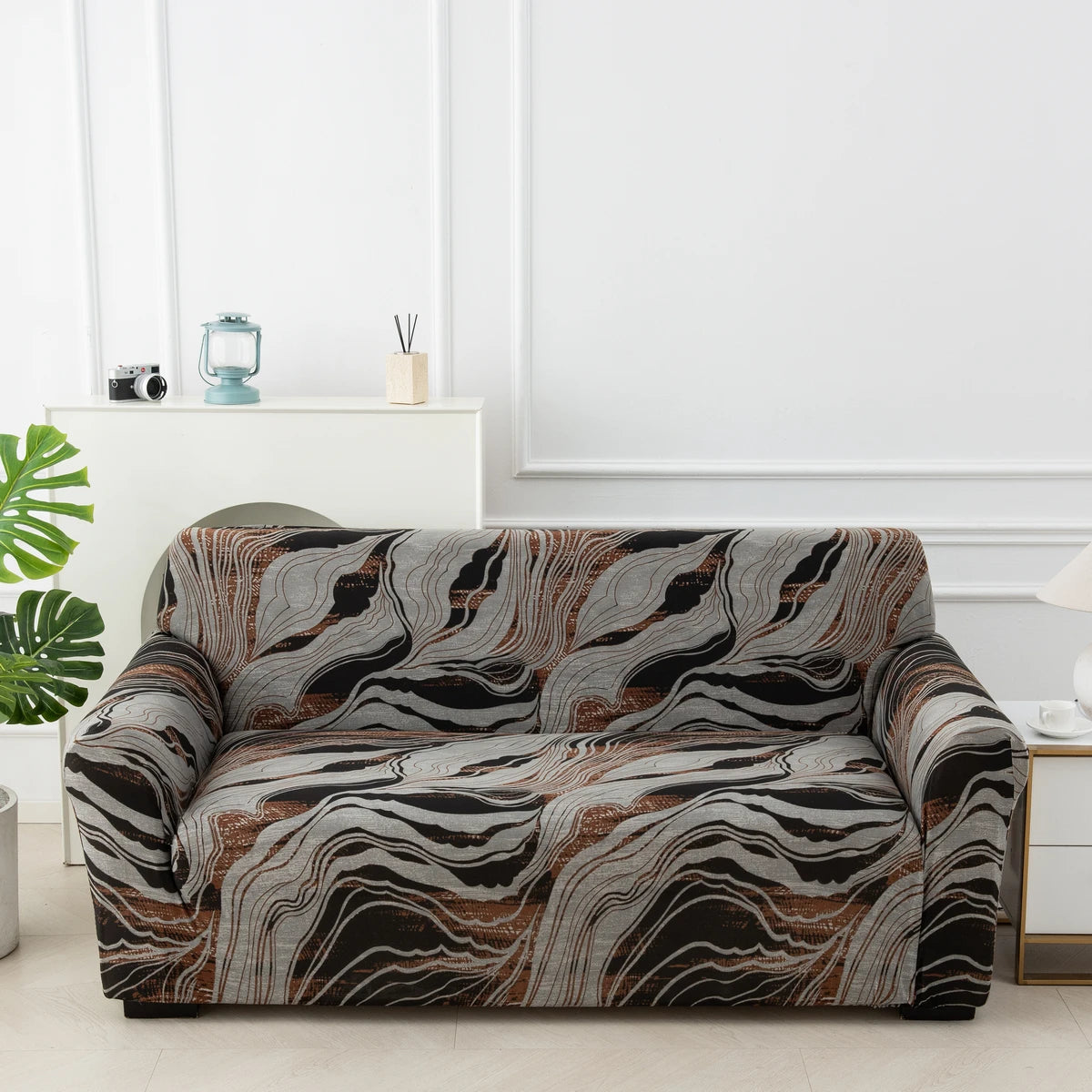 Housse de Canapé Motifs Festifs Extensible