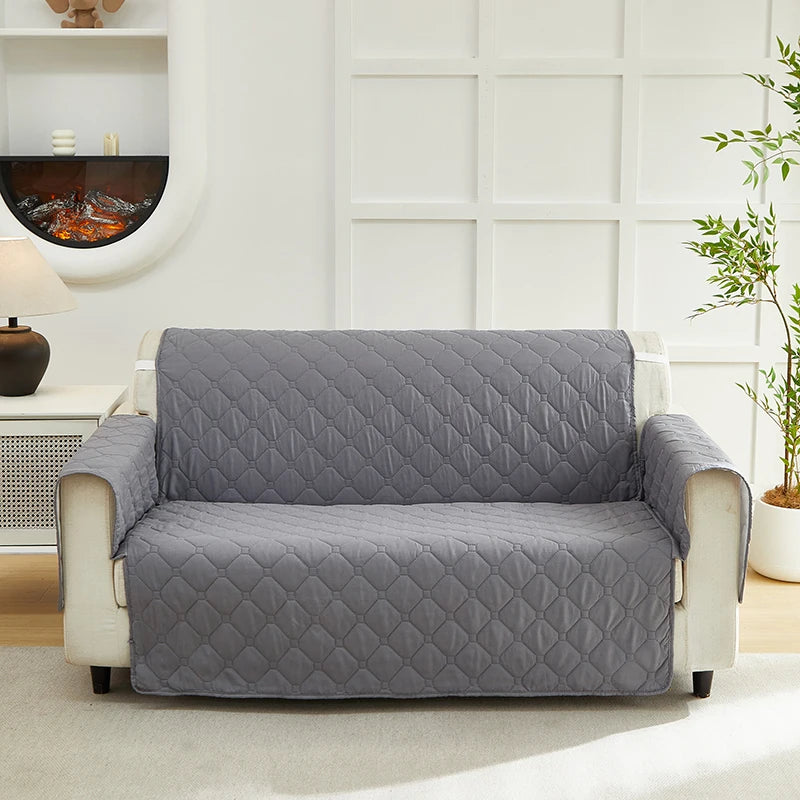 Housse Matelassée Antidérapante pour Canapé