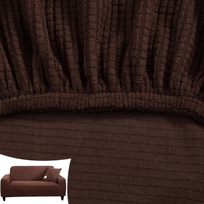 Housse de Canapé Jacquard Extensible – Protection Textile Ajustable