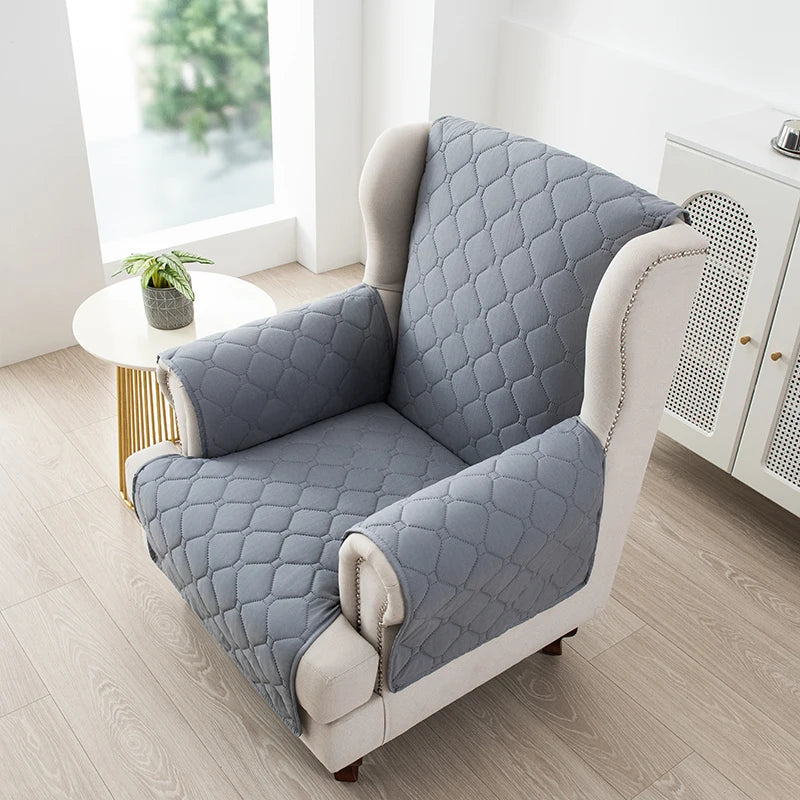 Housse Extensible pour Coussin de Fauteuil – Protection Jacquard Imperméable