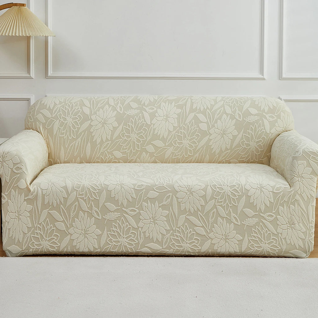 Housse de Canapé Extensible Jacquard