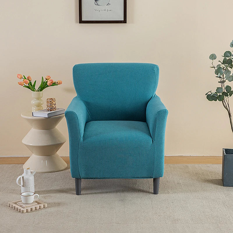 Housse Extensible Jacquard pour Fauteuil – Anti-Glisse & Imperméable