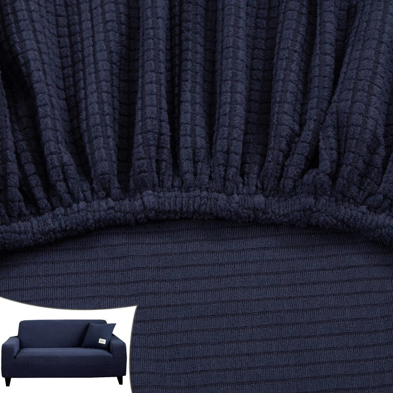 Housse de Canapé Jacquard Extensible – Protection Textile Ajustable
