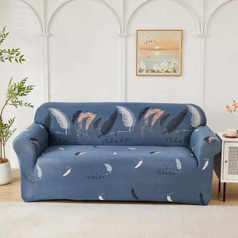 Housse de Canapé Extensible à Motifs Floraux – Protection Intégrale