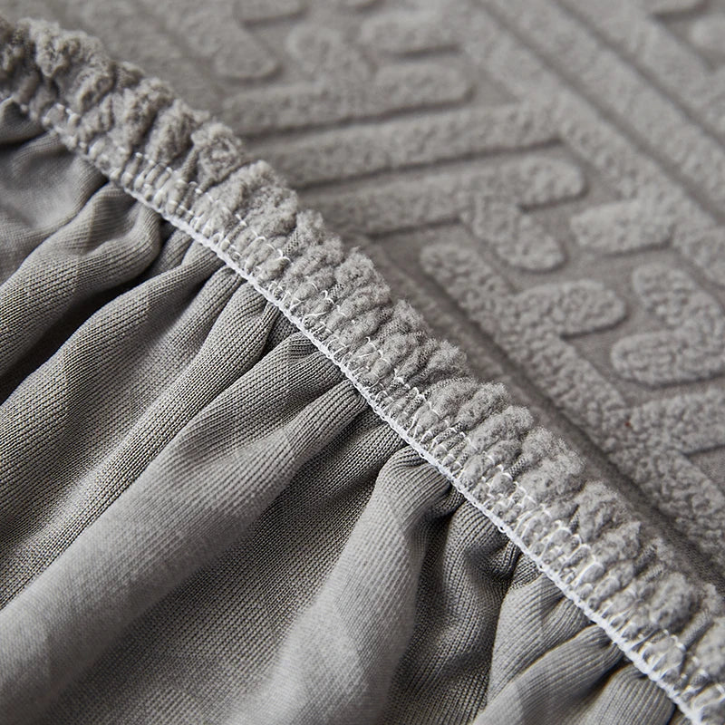 Housse de Canapé Jacquard Demi-Couverture Extensible