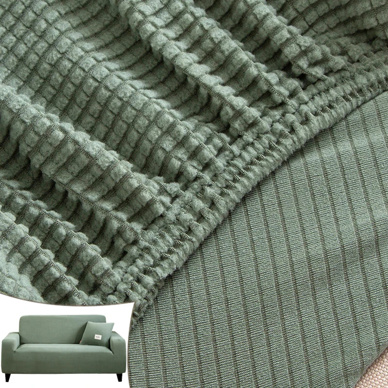 Housse de Canapé Jacquard Extensible – Protection Textile Ajustable