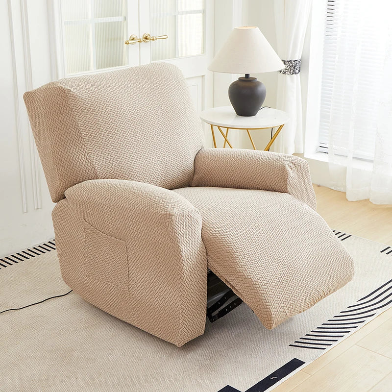 Housse de Canapé Jacquard Étanche Extensible