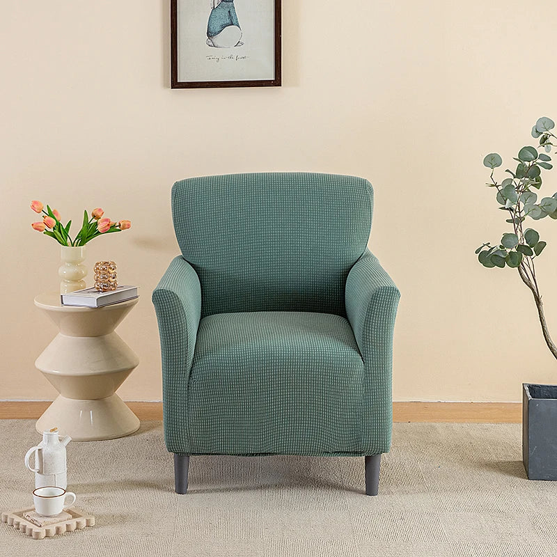 Housse Extensible Jacquard pour Fauteuil – Anti-Glisse & Imperméable