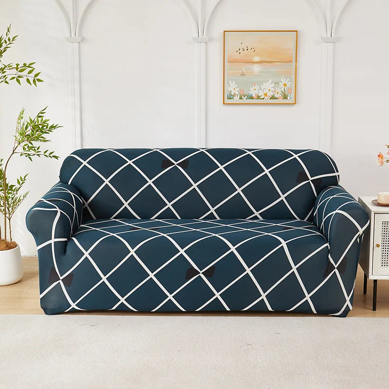 Housse de Canapé Extensible à Motifs Floraux – Protection Intégrale
