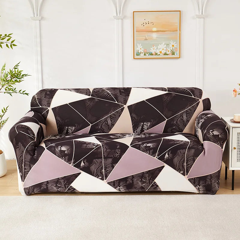 Housse de Canapé Extensible à Motifs Floraux – Protection Intégrale