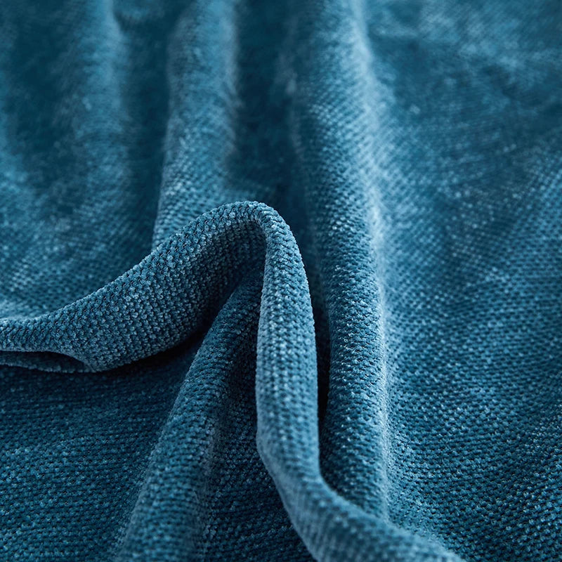 Housse de Coussin de Canapé Chenille Extensible Anti-Glisse