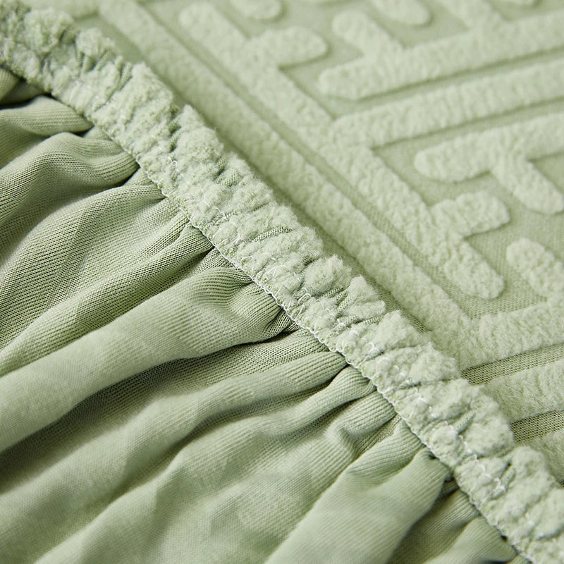 Housse de Canapé Jacquard Demi-Couverture Extensible