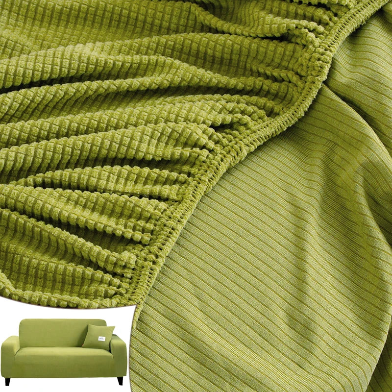 Housse de Canapé Jacquard Extensible – Protection Textile Ajustable