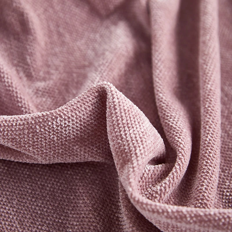 Housse de Coussin de Canapé Chenille Extensible Anti-Glisse