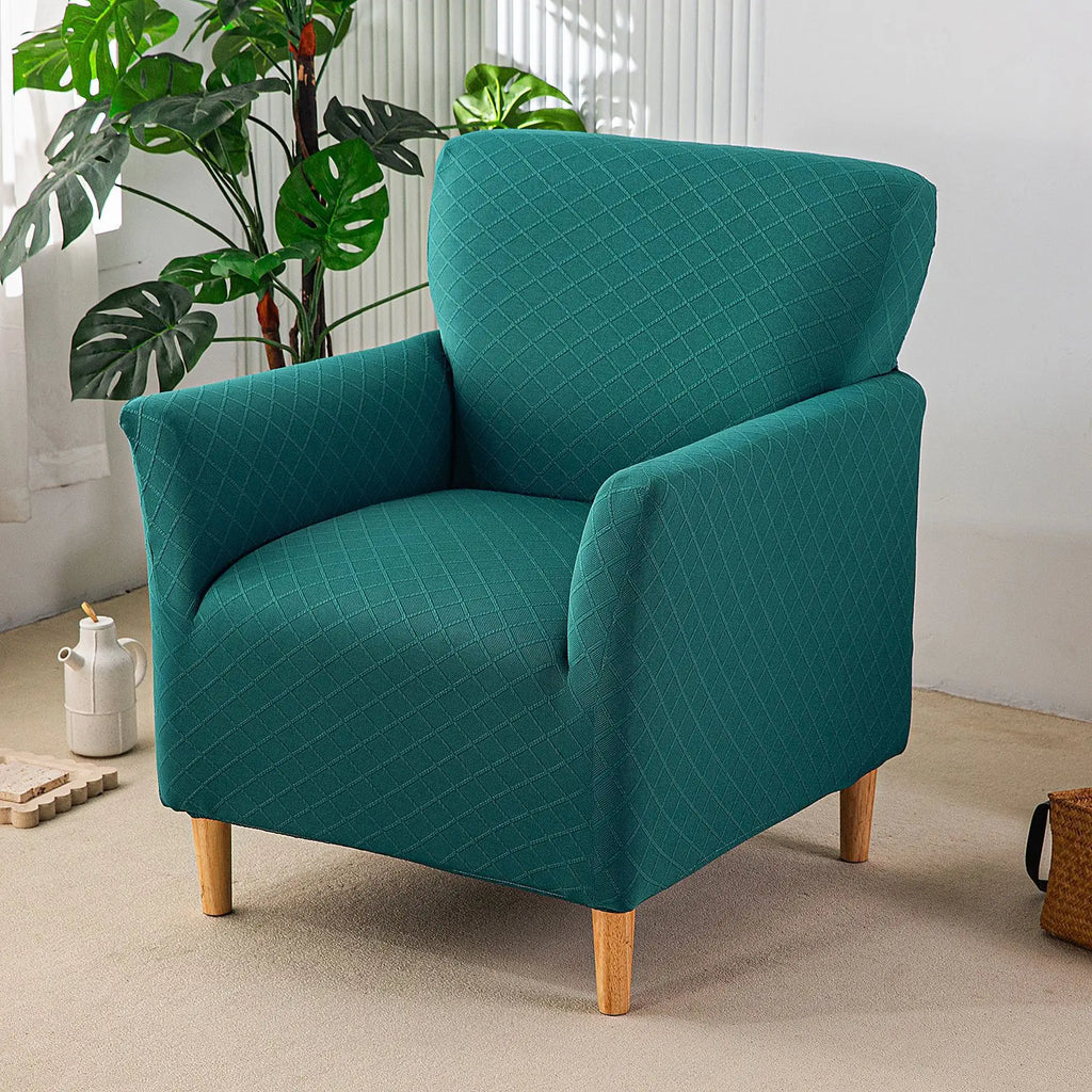 Housse Fauteuil Jacquard Antidérapante