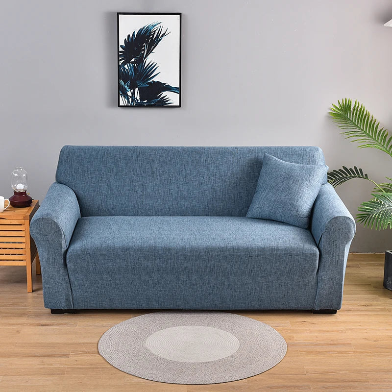 Housse Sofa Élégante Imprimée Soie-Touch