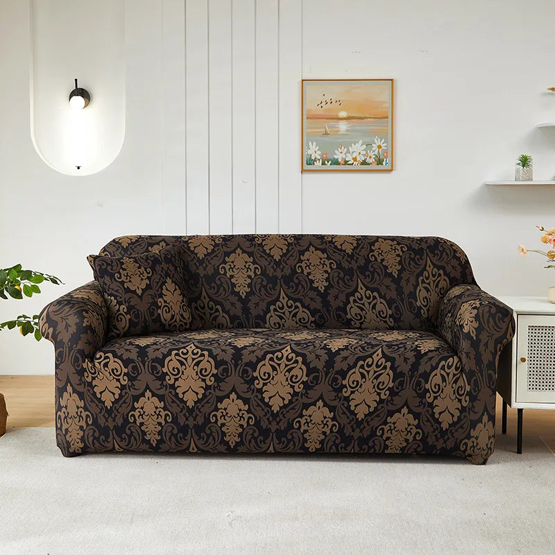 Housse de Canapé Extensible Fleurie – Protection Imprimée