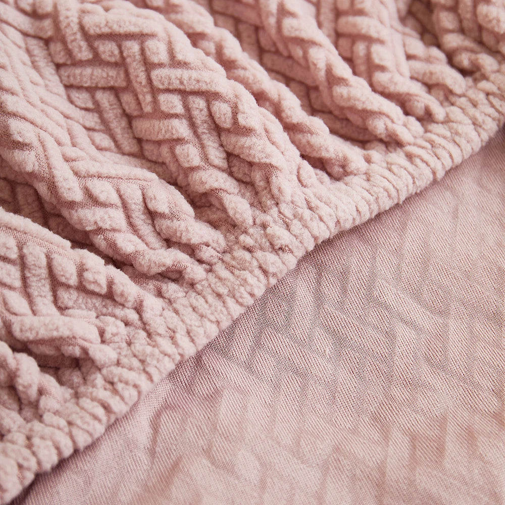 Housse Jacquard Antidérapante pour Canapé – Protection Extensible