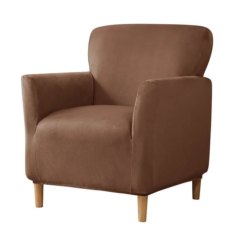 Housse Extensible pour Fauteuil avec Accoudoirs – Protection Antidérapante