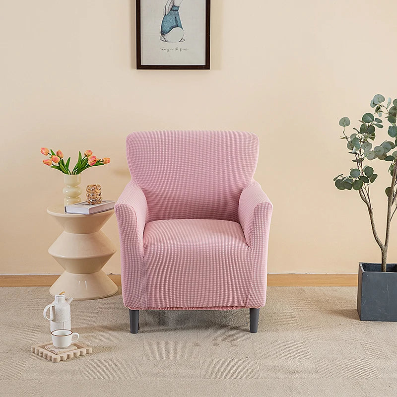 Housse Extensible Jacquard pour Fauteuil – Anti-Glisse & Imperméable