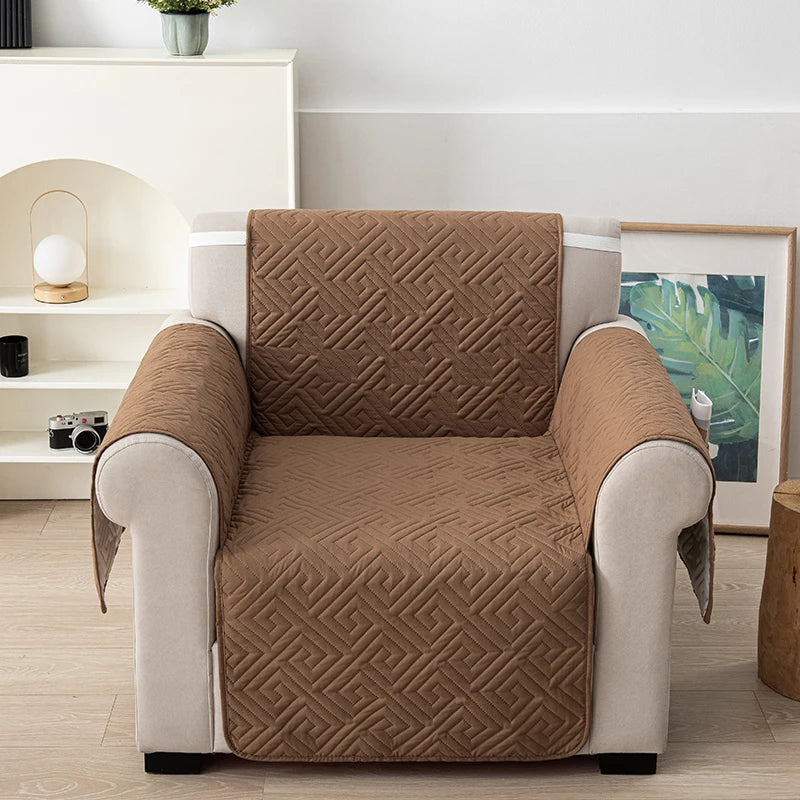 Housse Matelassée Antidérapante pour Canapé – Protection Douce et Ajustable