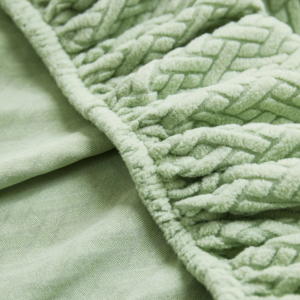 Housse Jacquard Antidérapante pour Canapé – Protection Extensible