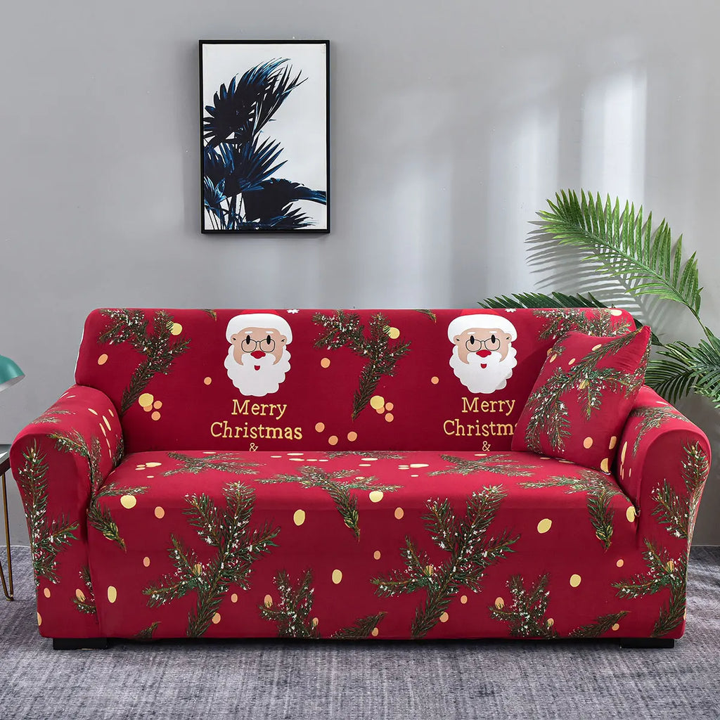 Housse Coussin Jacquard Antidérapante – Protection de Siège Élastique