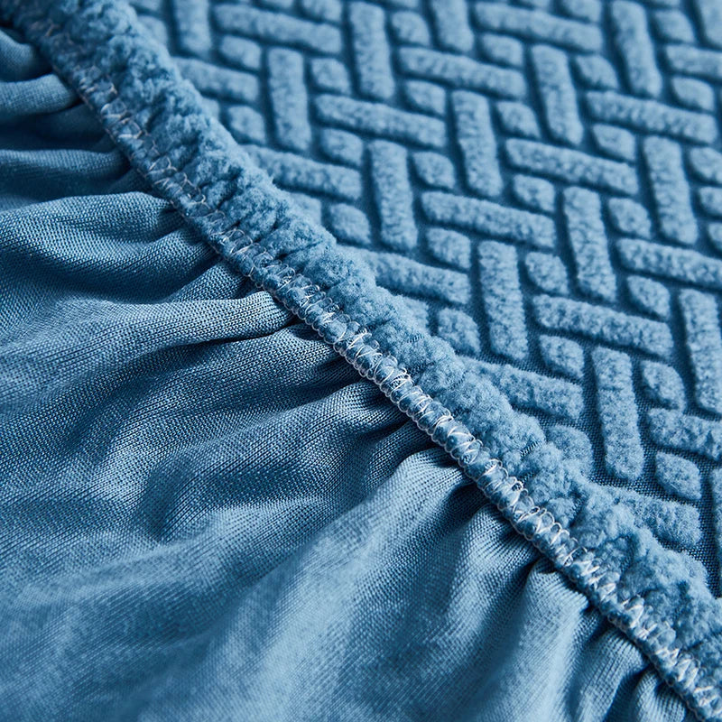 Housse de Canapé Jacquard Demi-Couverture Extensible