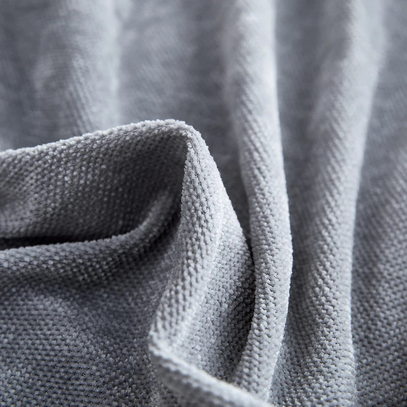 Housse de Coussin de Canapé Chenille Extensible Anti-Glisse