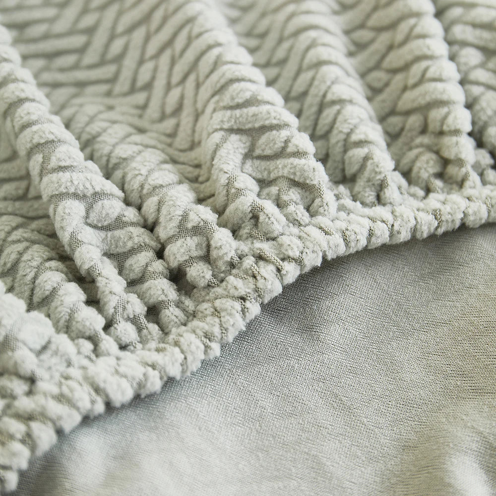 Housse Jacquard Antidérapante pour Canapé – Protection Extensible