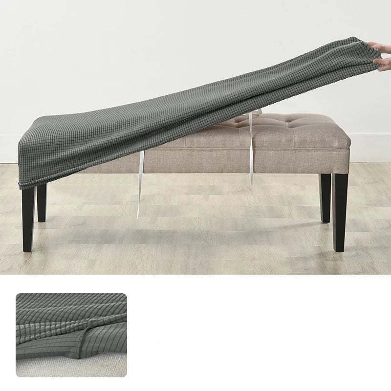 Housse Jacquard Imperméable pour Banc et Fauteuil