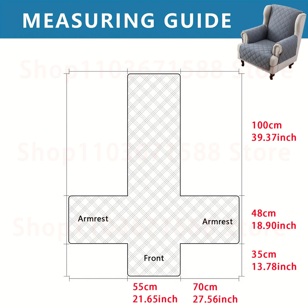 Housse Extensible pour Coussin de Fauteuil – Protection Jacquard Imperméable