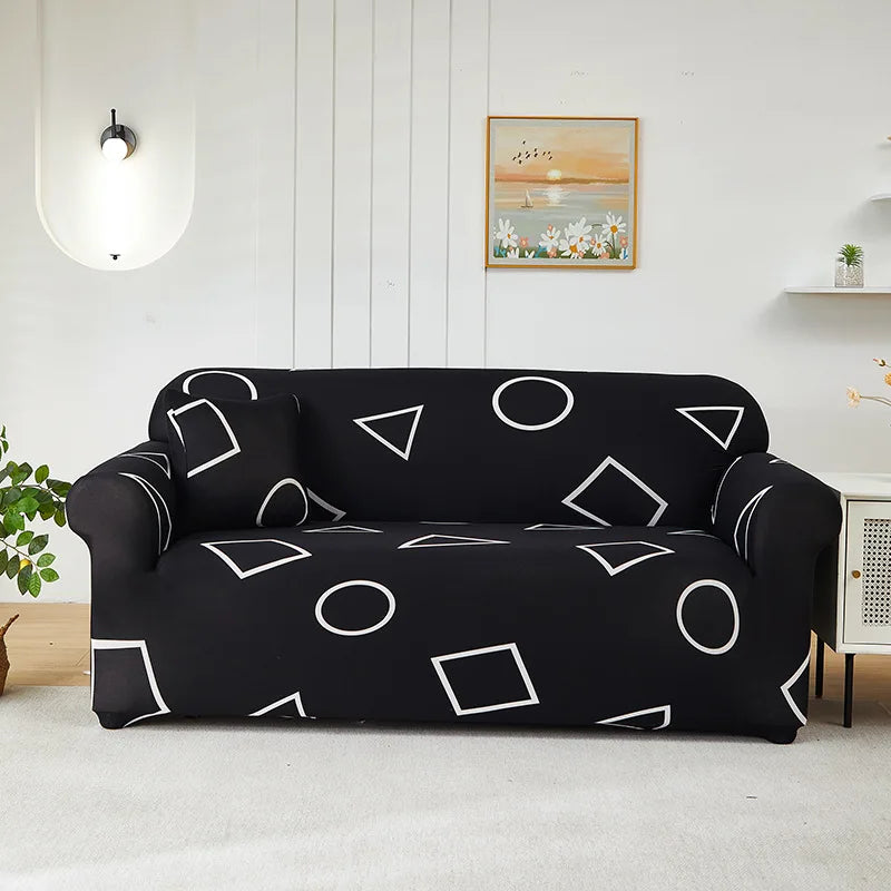 Housse de Canapé Extensible Fleurie – Protection Imprimée