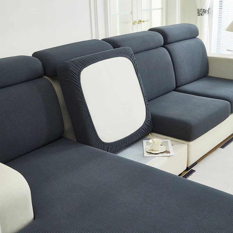 Housse Jacquard Élégante pour Protection de Sofa