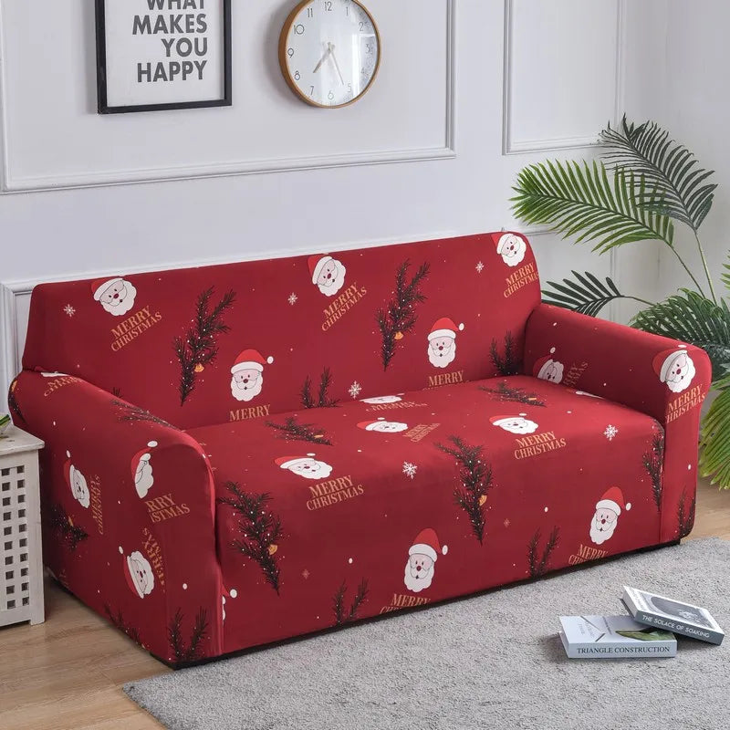 Housse Coussin Jacquard Antidérapante – Protection de Siège Élastique