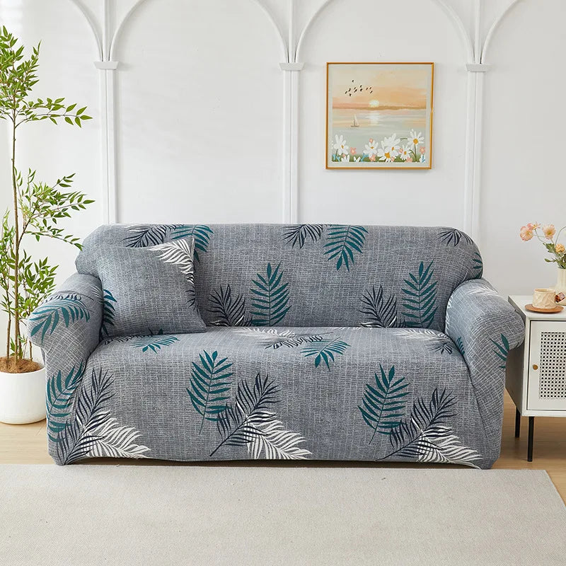 Housse de Canapé Extensible à Motifs Floraux – Protection Intégrale