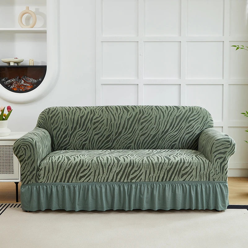 Housse de Canapé Ondulée Extensible