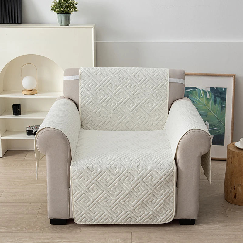 Housse Matelassée Antidérapante pour Canapé – Protection Douce et Ajustable