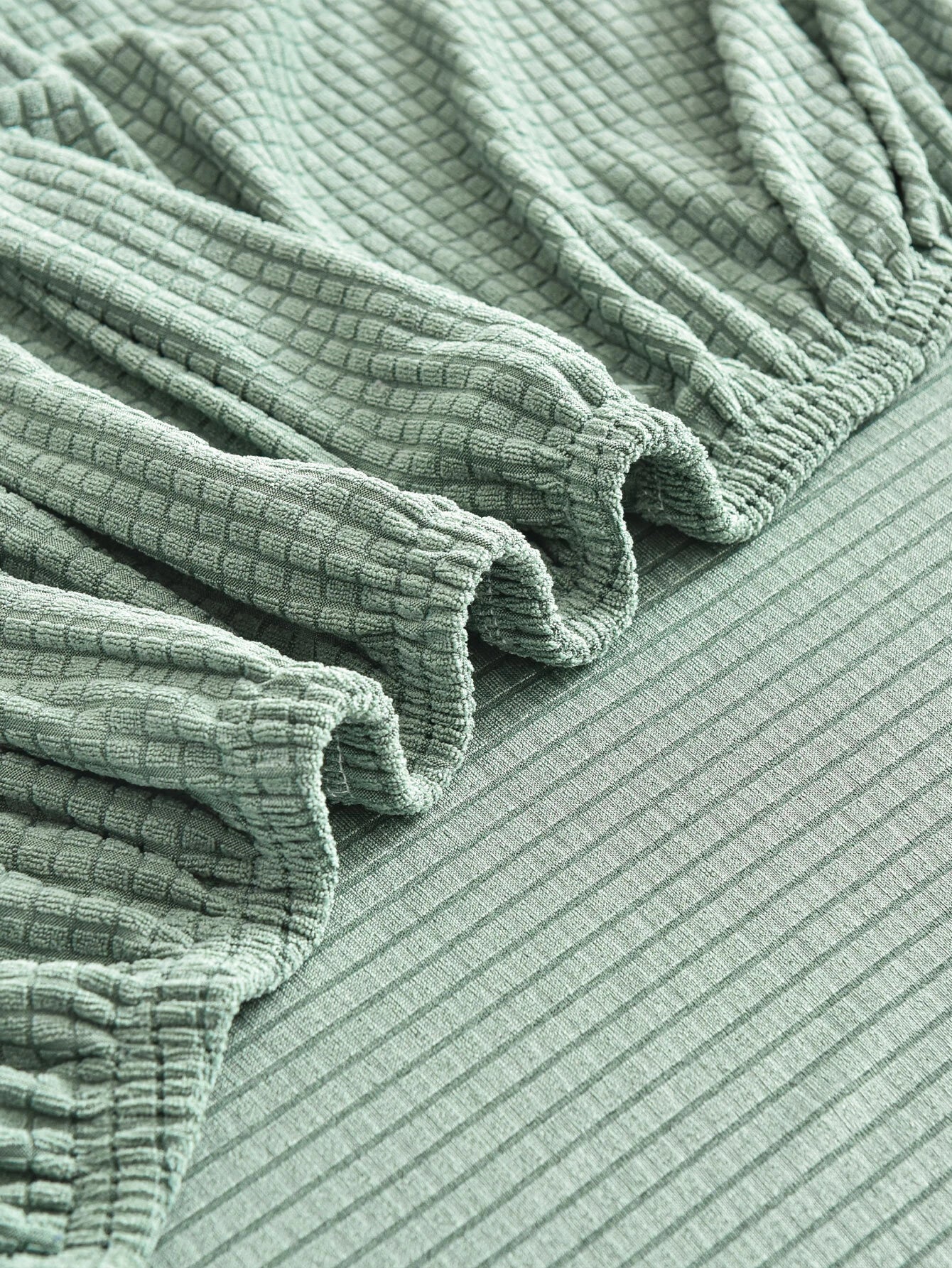 Housse de Canapé Jacquard Demi-Couverture Antidérapante