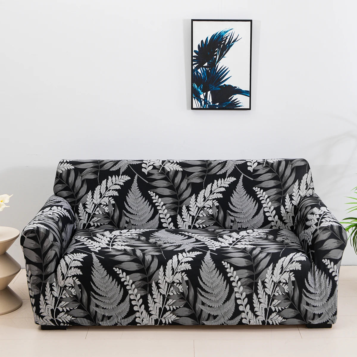 Housse de Canapé Imprimée Colorée Extensible