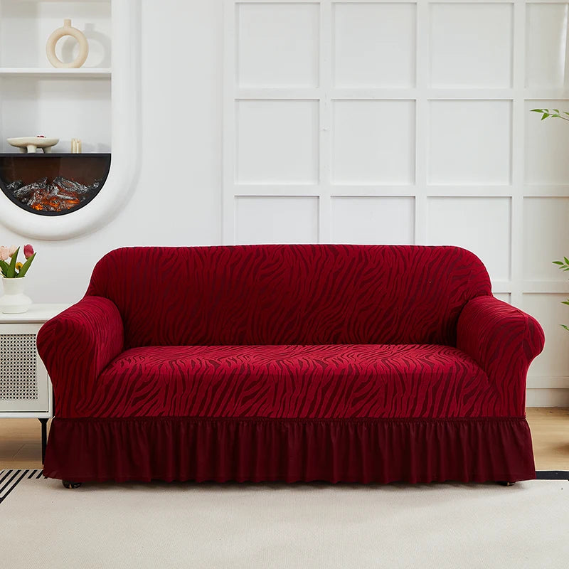 Housse de Canapé Ondulée Extensible