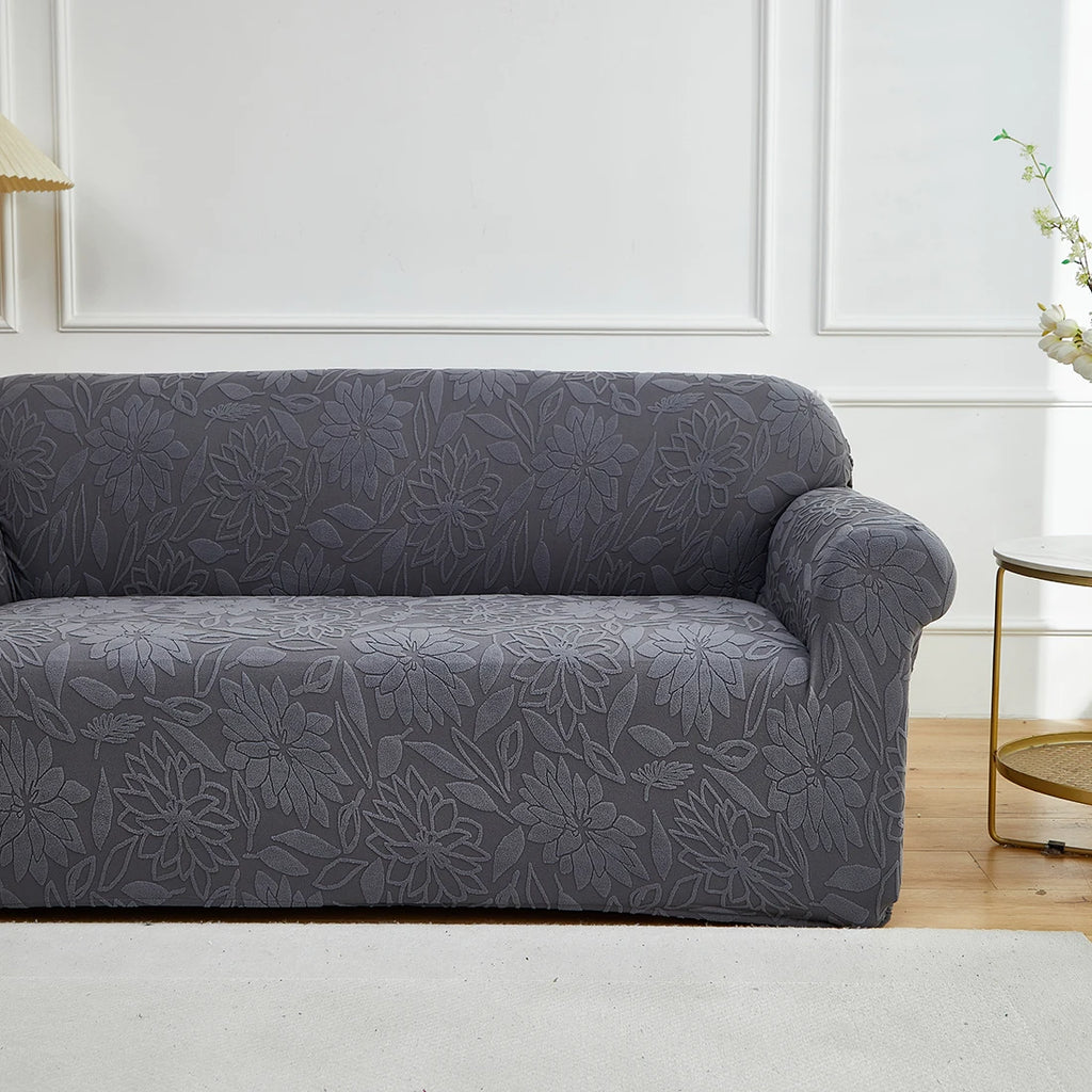 Housse de Canapé Extensible Jacquard