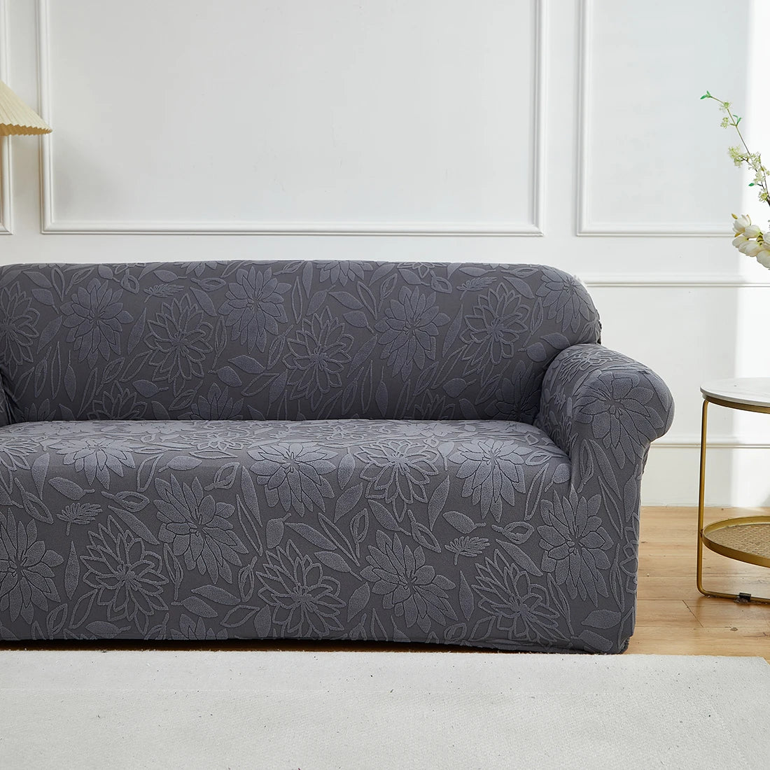 Housse de Canapé Extensible Jacquard