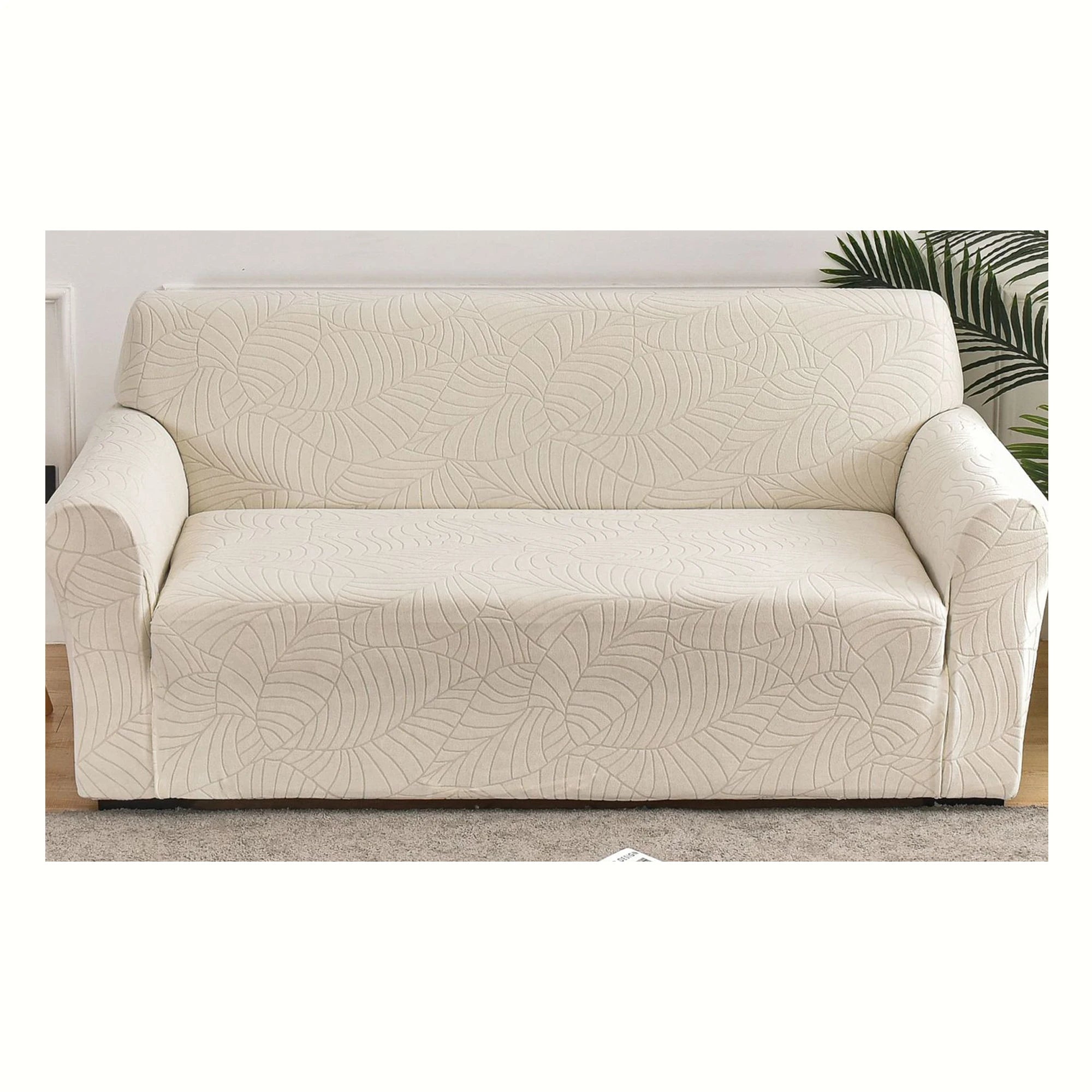 Housse de Canapé Jacquard Extensible Épais