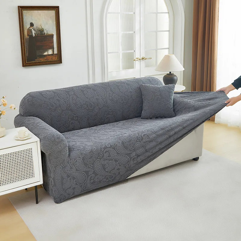 Housse de Canapé Jacquard Style Européen