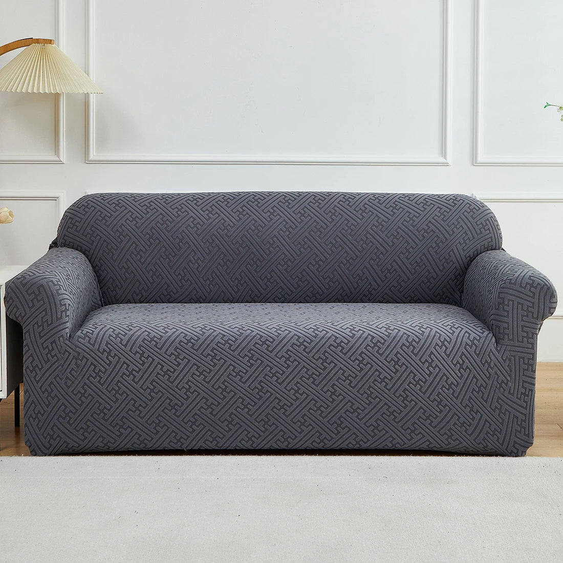 Housse de Canapé Jacquard Extensible – Style Élégant et Ajustement Facile
