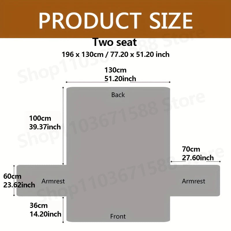 Housse Matelassée Antidérapante pour Canapé