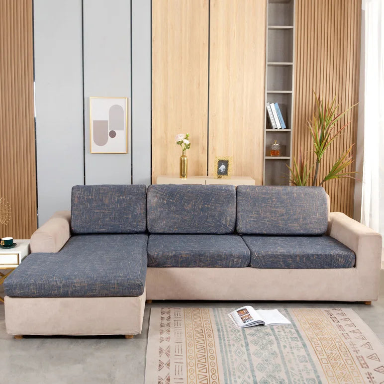 Housse de Siège de Canapé Géométrique Extensible